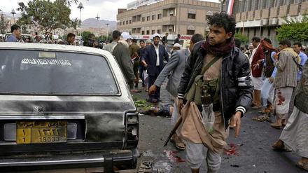 Blutiger Anschlag in der Hauptstadt Sanaa.