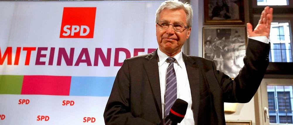 Erster Platz, aber nicht zufrieden: Bürgermeister Jens Böhrnsen (SPD).