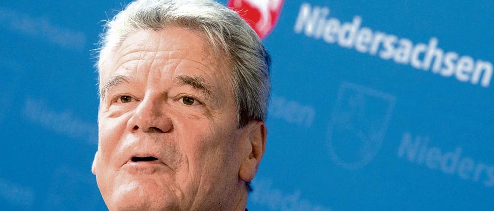 Bundespräsident Joachim Gauck hat sich noch nicht für eine zweite Amtszeit entschieden.