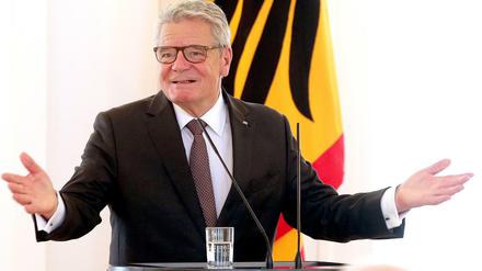 Ins Offene: Joachim Gauck. Sein Verzicht auf eine zweite Amtszeit könnte klug sein - und ein Gewinn für die Demokratie.