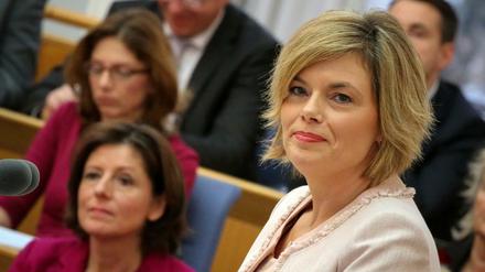 Oppositionschefin Julia Klöckner und die rheinland-pfälzische Ministerpräsidentin Malu Dreyer.