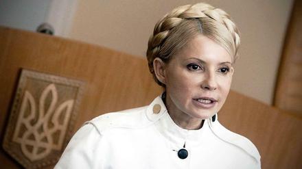 Die ukrainische Oppositionsführerin Julia Timoschenko.