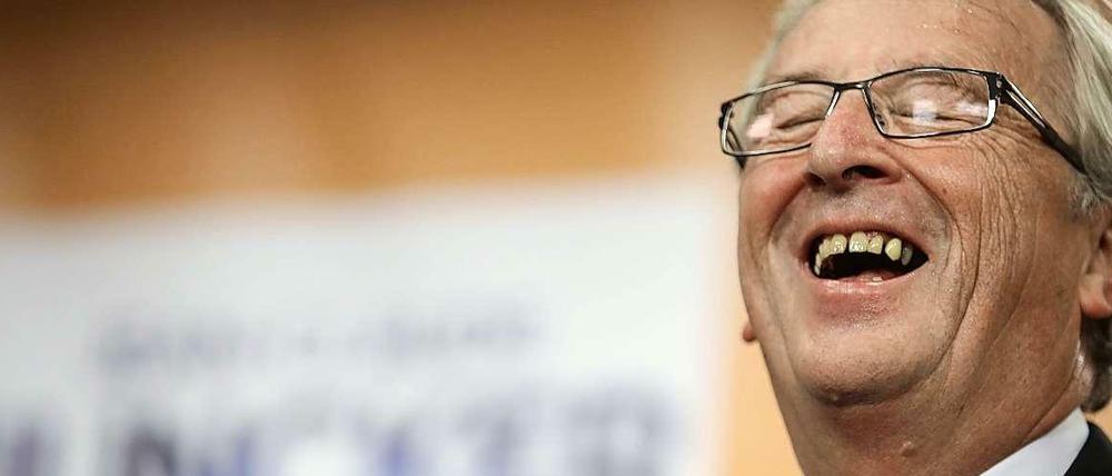 Hat gut Lachen: EVP-Spitzenkandidat Jean-Claude Juncker könnte der neue Kommissionspräsident werden.