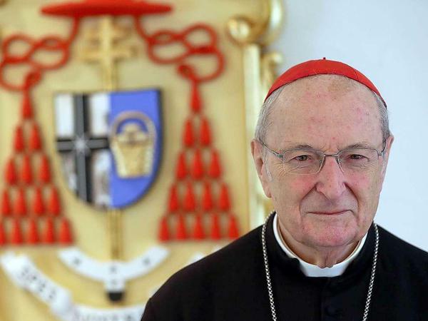Kardinal Joachim Meisner feiert Weihnachten Geburtstag.