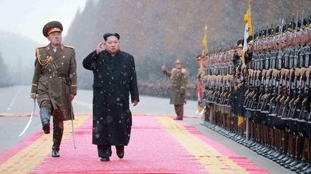 Nordkoreas Diktator Kim Jong Un setzt auf militärische Aufmerksamkeit