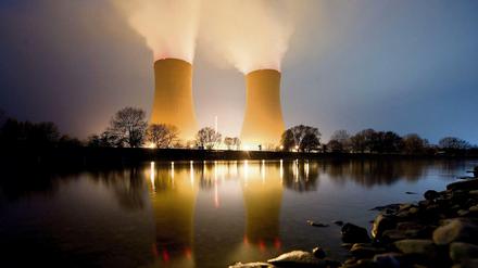 Das Kernkraftwerk Grohnde in der Gemeinde Emmerthal im Landkreis Hameln-Pyrmont gehört zu knapp 83 Prozent dem Energiekonzern Eon.