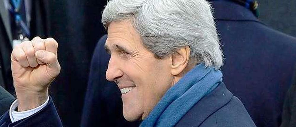 US-Außenminister John Kerry hat - kaum im Amt - die Nahostdiplomatie begonnen.