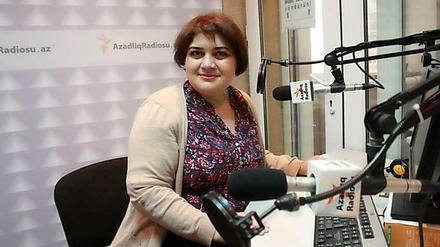 Khadija Ismayilova, aserbaidschanische Journalistin. 