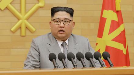 Brachte überraschend Bewegung ins Verhältnis der verfeindeten Nachbarn: Nordkoreas Diktator Kim Jong Un.
