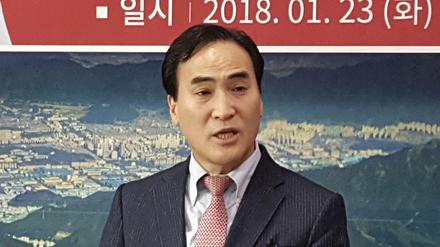  Kim Jong Yang, neuer Präsident von Interpol.