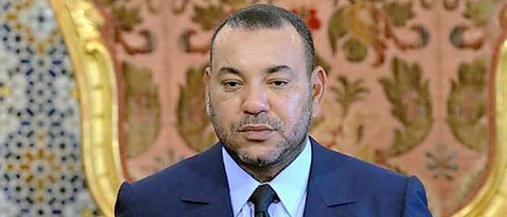 König Mohammed VI.: Durch die neue Verfassung will er einen Teil seiner Macht abgeben. Doch der Reformbewegung genügt das nicht.