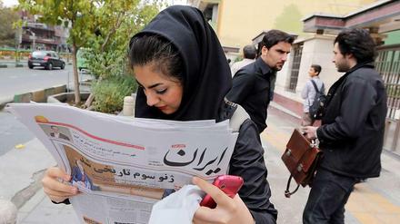 Genf war historisch - so ähnliches schreibt es diese iranische Tagszeitung in Teheran. 