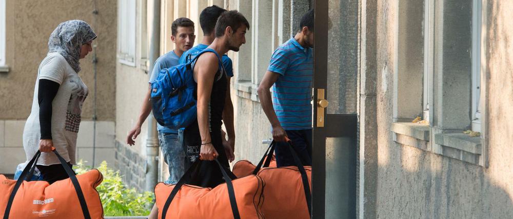 Ankunft in Leipzig: Nun muss die Integration der Flüchtlinge organisiert werden.