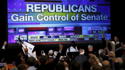 Die Republikaner haben bei den Kongresswahlen auf ganzer Linie triumphiert.