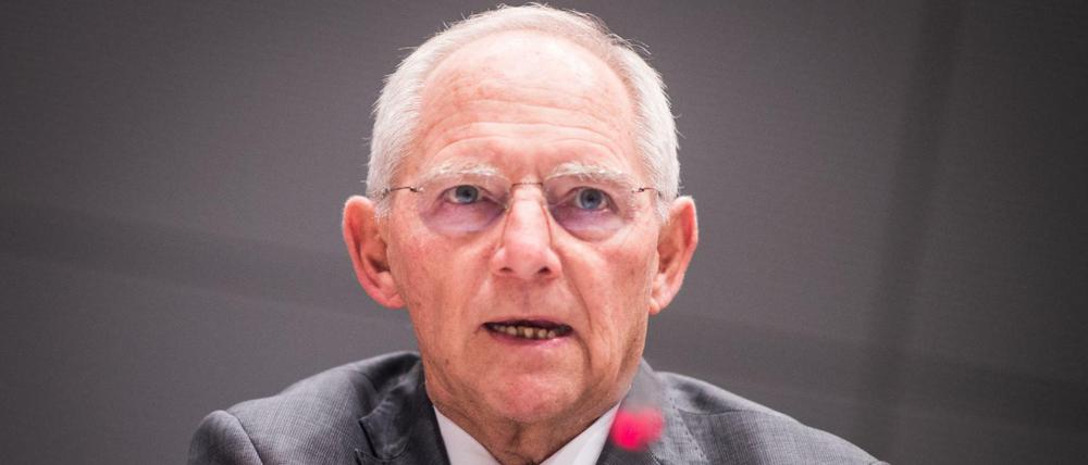 Bundestagspräsident Wolfgang Schäuble hat selbst keinen Twitter-Account.