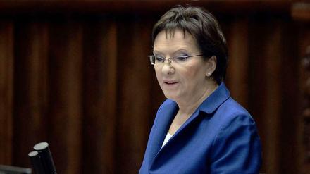 Polens neue Regierungschefin Ewa Kopacz.