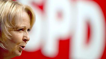 Bleibt lieber in der Landespolitik: die Ministerpräsidentin von NRW, Hannelore Kraft (SPD).