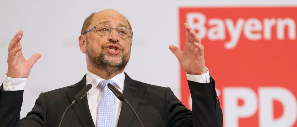 Programmvorstellung vertagt: SPD-Chef und Kanzlerkandidat Martin Schulz