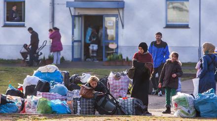 Erstaufnahmeeinrichtung für Flüchtlinge in Stern-Bucholz bei Schwerin 