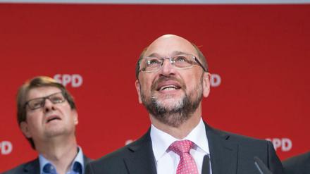 Der SPD-Vorsitzende Martin Schulz 
