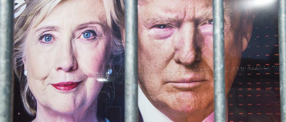 Für Hillary Clinton und Donald Trump steht mit der ersten Fernsehdebatte viel auf dem Spiel.