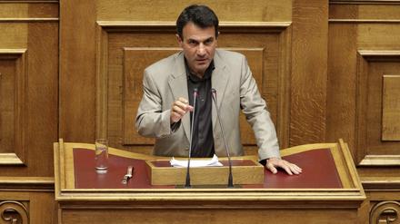 Leftist ruling Syriza party lawmaker Costas Lapavitsas is opposed to a deal with the lenders. He and others who voted "No" shape an Anti-Bail-Out-Programme they want to present to the public soon.