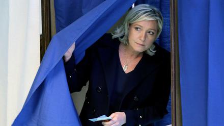 Krisengewinnlerin. Die Chefin der rechtspopulistischen Front National, Marine Le Pen, sieht ihre Partei bereits als dritte politische Kraft in Frankreich. 