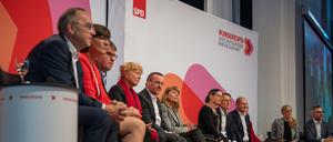 Letzte Regionalkonferenz: Die Kandidaten für den Parteivorsitz der SPD in München