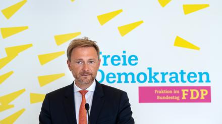 Unter Druck: FDP-Chef Christian Lindner kämpft gegen den Abwärtstrend seiner Partei.