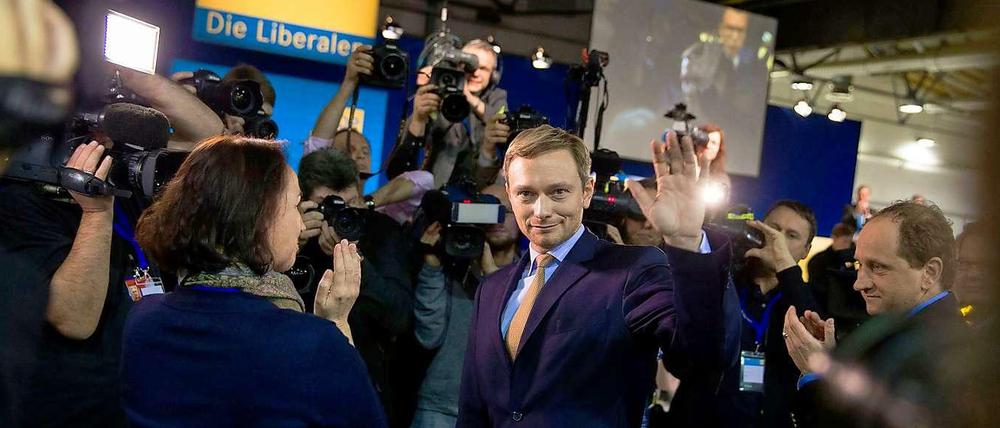 Er soll die FDP wieder auf Kurs bringen: Christian Lindner ist neuer FDP-Chef.