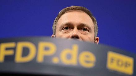 FDP-Chef Christian Lindner beim Dreikönigstreffen der Liberalen.