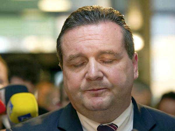 Geschlagen: Noch-Ministerpräsident Stefan Mappus nach der Wahl in Baden-Württemberg.
