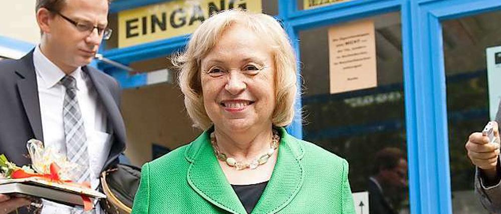 Die Ausländerbeauftragte der Bundesrepublik, Maria Böhmer.
