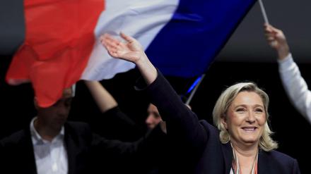 Marine Le Pen, Chefin des Front National. 