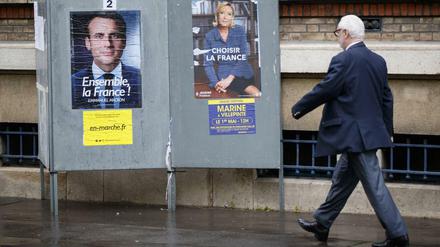 Rund 47 Millionen Franzosen waren am Sonntag aufgerufen, ihre Stimme abzugeben und zu entscheiden.