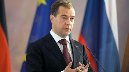 Russlands Premier Dmitri Medwedew wurde Opfer von Hackern.