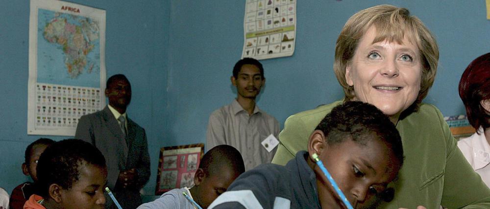 Das frühere Hungerland Äthiopien gilt heute als Entwicklungsmodell. Auch Angela Merkel begann dort 2007 ihre Afrika-Reise.