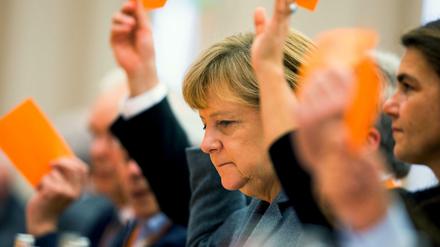 Angela Merkels Rückhalt in der CDU ist größer, als die Kritiker glauben machen wollen. 