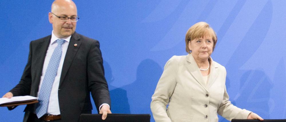 Schwärmt von der Kanzlerin: Torsten Albig ist ein Fan von Angela Merkel.
