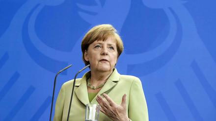 Bundeskanzlerin Angela Merkel ist bezüglich des EU-Stabilitätspakt nicht einer Meinung mit SPD-Chef Sigmar Gabriel.
