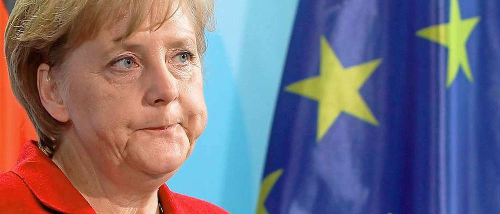 Will eine gute Europäerin sein - auch in der Euro-Krise: Bundeskanzlerin Merkel.