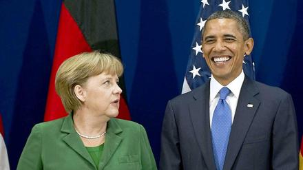 Am Donnerstag besucht Kanzlerin Angela Merkel Präsident Barack Obama in den USA.