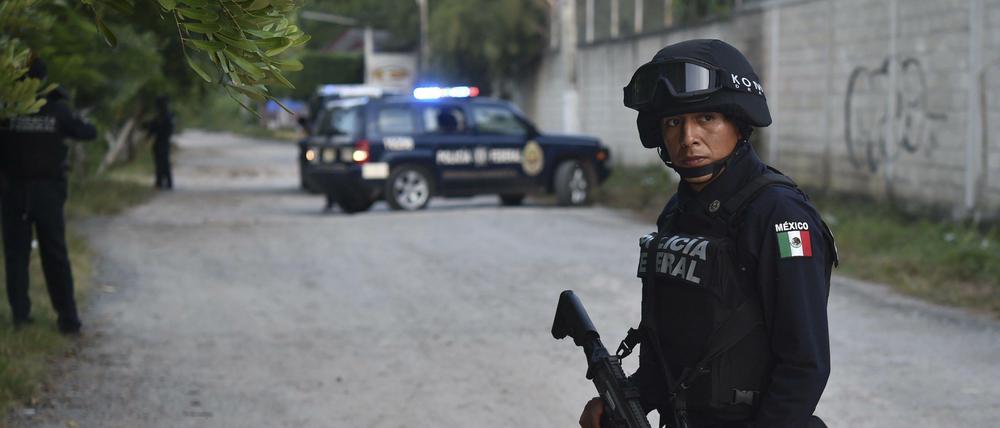 In der Kritik: Polizisten in Mexiko.