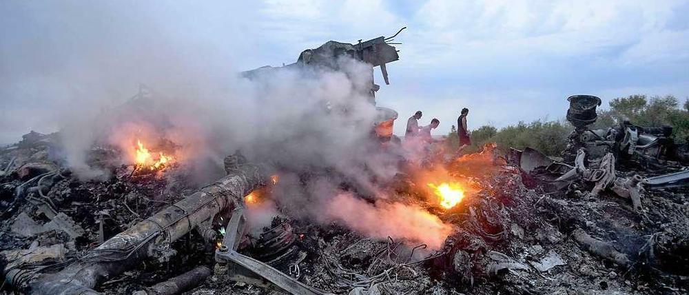 Am 17. Juli wurde Flug MH17 von Malaysia Airlines über der Ostukraine abgeschossen.