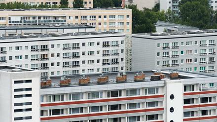 Wohnblöcke in Berlin. Es werden immer noch zu wenige Wohnungen gebaut.