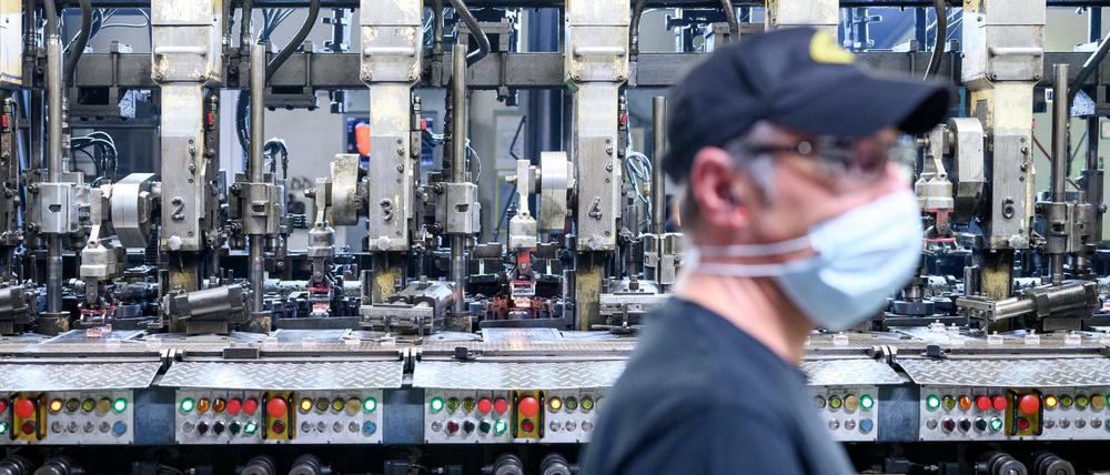 Fabrik von Heinz-Glas in Bayer: Die besonders energieintensive Glasindustrie hat mit hohen Energiekosten zu kämpfen. Auch ohne Energieembargo gegen Russland