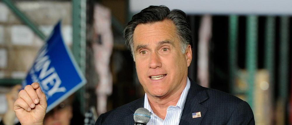 Haushoher favorit: Mitt Romney.