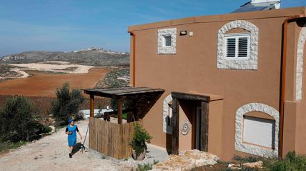 Auch dieses Appartement einer Siedlerin im Westjordanland könnte bald aus der Angebotsliste von Airbnb gestrichen werden.