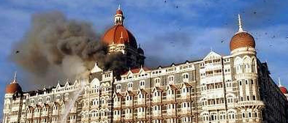 Das Taj Mahal Hotel im Mumbai war ein Ziel der Angriffsserie 2008.