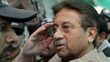 Pakistans Ex-Militärmachthaber Pervez Musharraf 